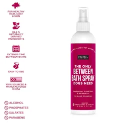 Natural Rapport The Only Between Bath Spray Dogs Need (8 oz)