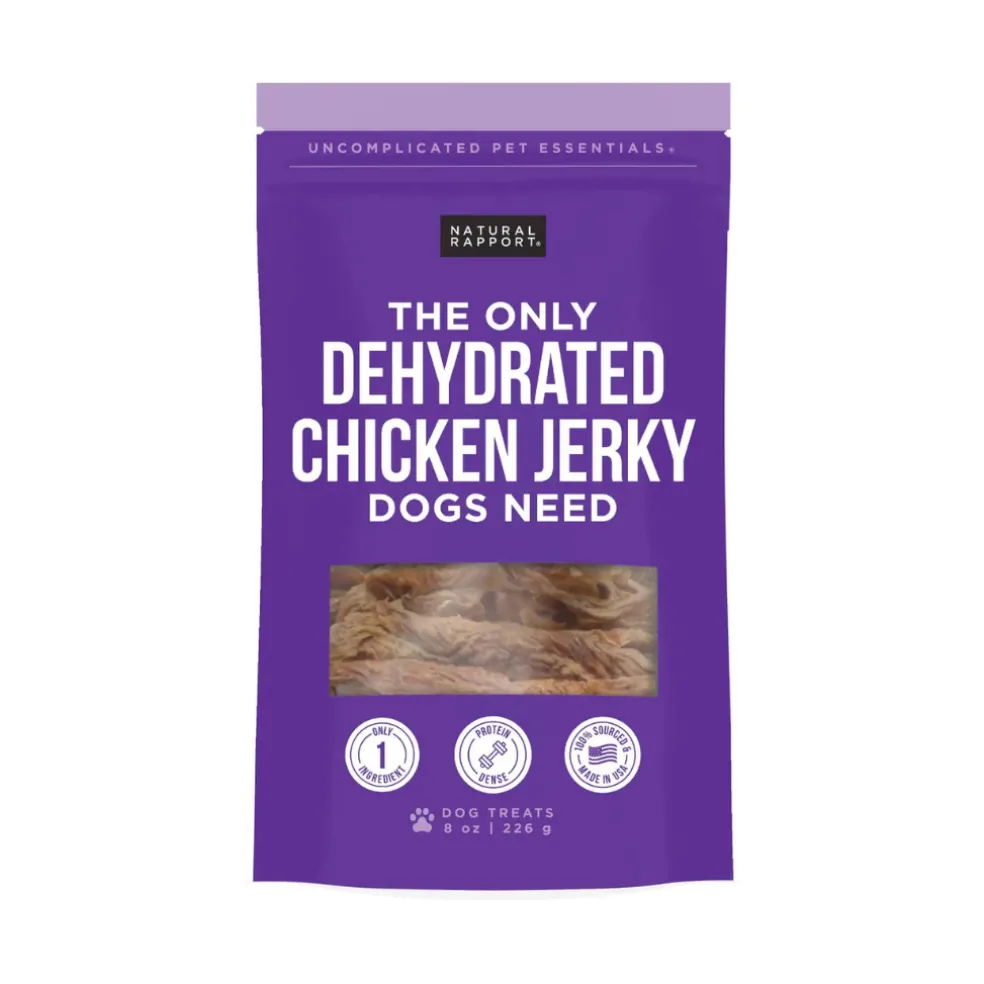 Natural Rapport The Only Dehydrated Chicken Jerky Dogs Need