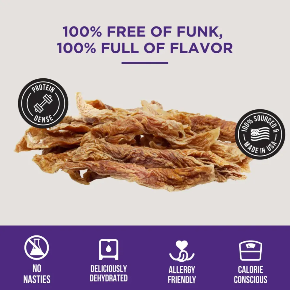Natural Rapport The Only Dehydrated Chicken Jerky Dogs Need