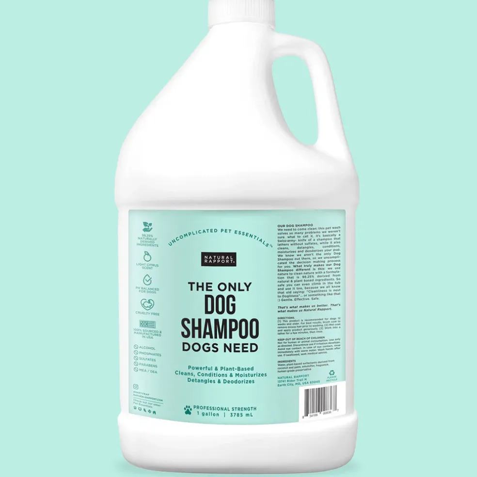 Natural Rapport The Only Dog Shampoo Dogs Need