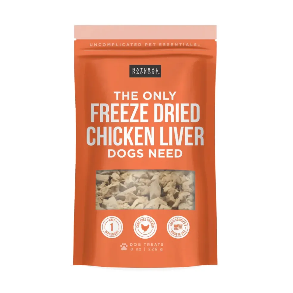 Natural Rapport The Only Freeze Dried Chicken Liver Dogs Need