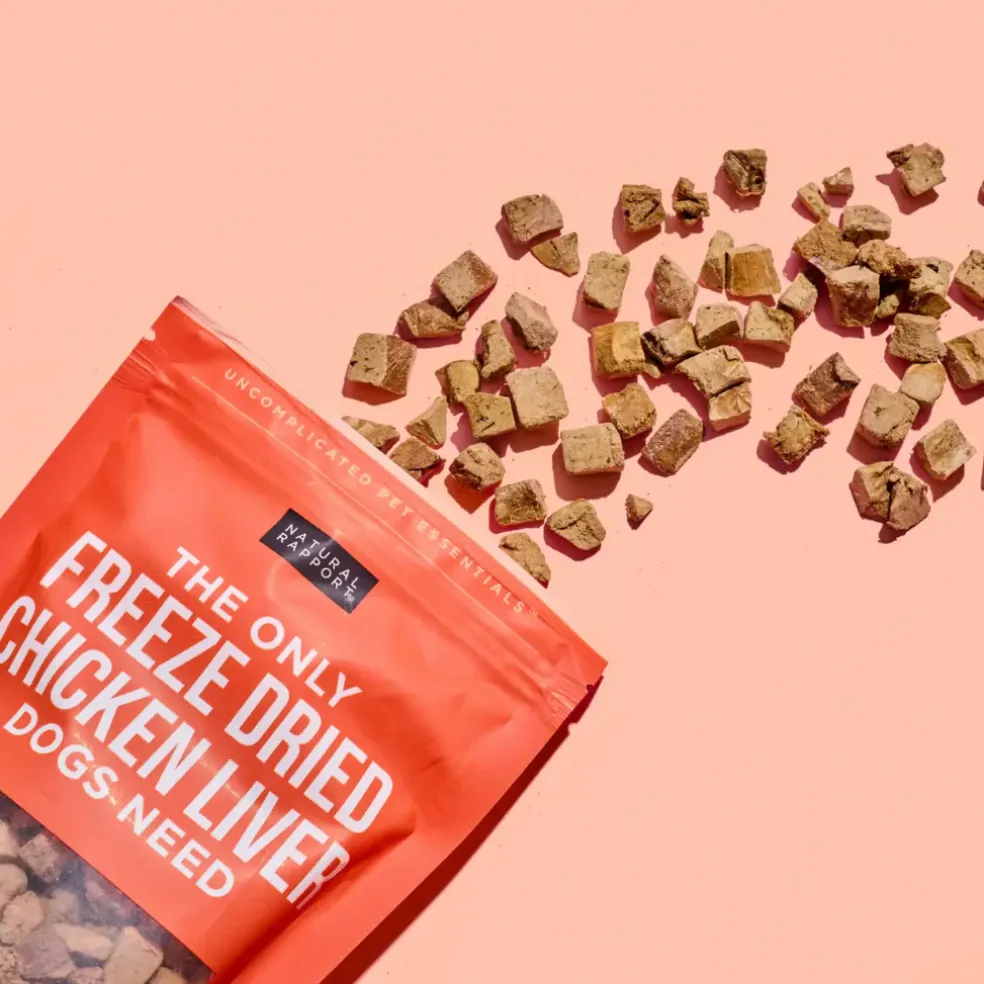 Natural Rapport The Only Freeze Dried Chicken Liver Dogs Need