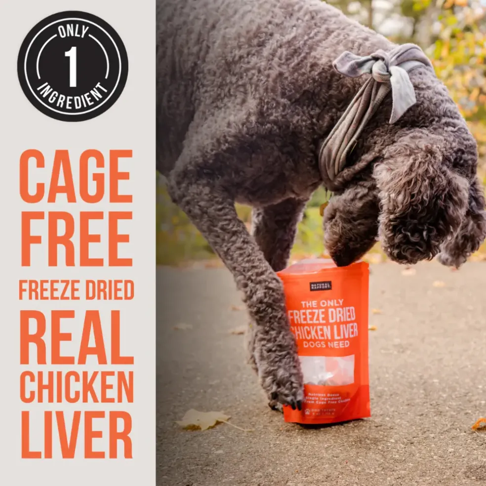 Natural Rapport The Only Freeze Dried Chicken Liver Dogs Need