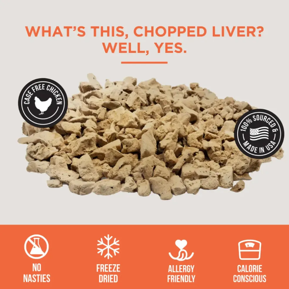 Natural Rapport The Only Freeze Dried Chicken Liver Dogs Need