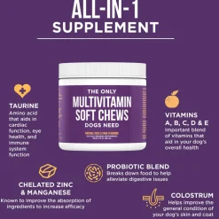 Natural Rapport The Only Multivitamin Soft Chews Dogs Need