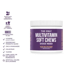 Natural Rapport The Only Multivitamin Soft Chews Dogs Need