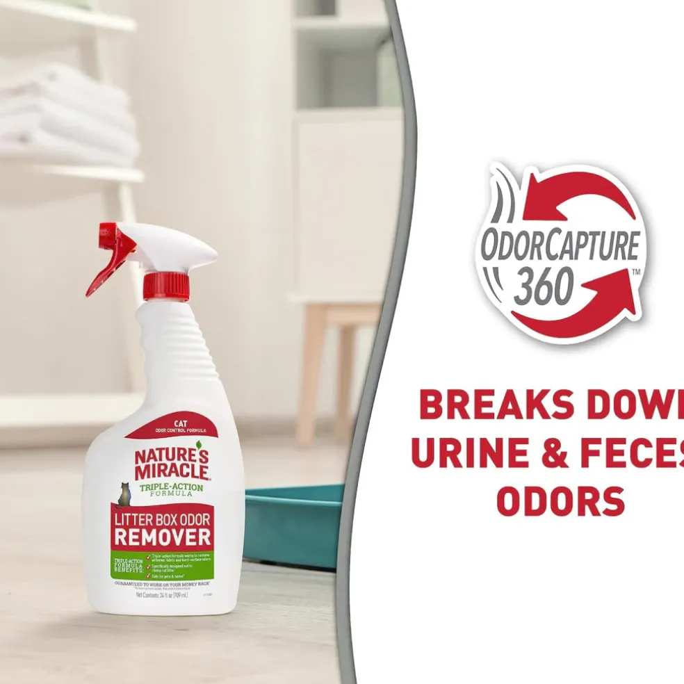 Nature's Miracle Litter Box Odor Destroyer Spray (24 oz)