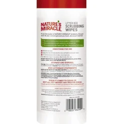 Nature's Miracle Litter Box Scrubbing Wipes (30 ct)