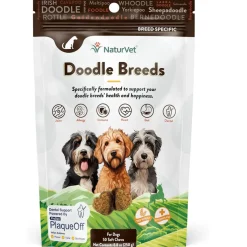 NaturVet Breed Specific Doodle Breeds Supplement Soft Chews for Dogs, 50 count
