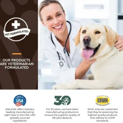 NaturVet Bully Specific Bully Breed Soft Chews for Dogs, 50 count