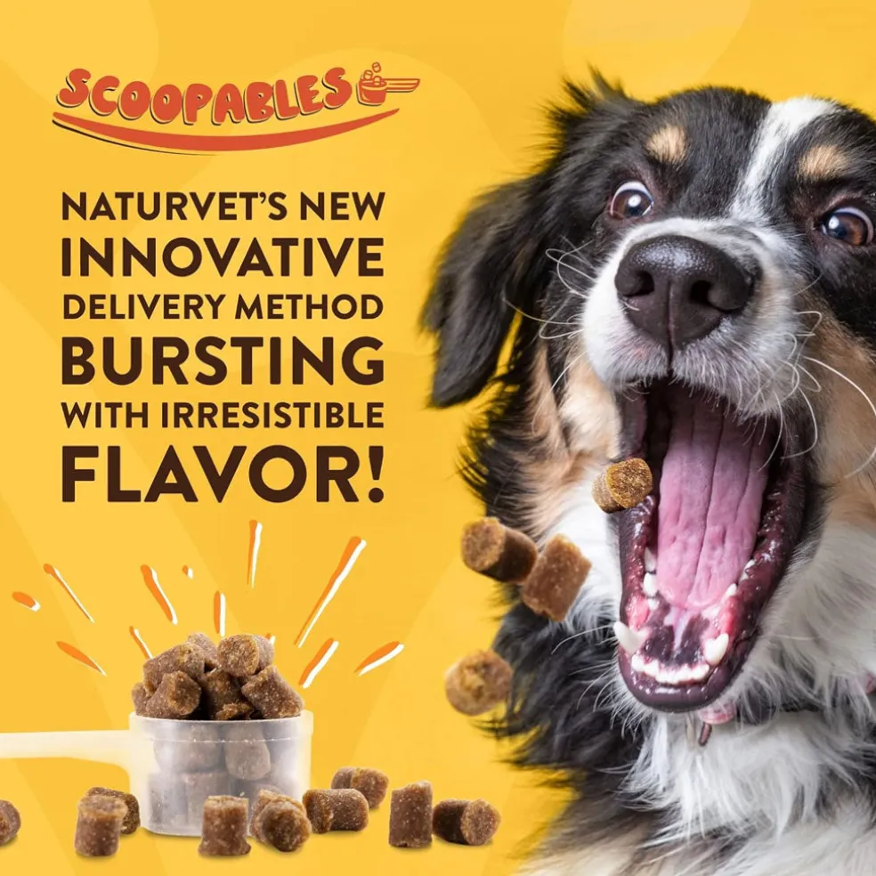 NaturVet Scoopables Advanced Probiotics & Enzymes Plus Vet Strength PB6 Probiotic for Dogs, 11-oz