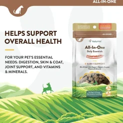 NaturVet Scoopables All-In-One Daily Essentials Plus 4-in-1 Support for Dogs, 11-oz