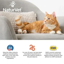NaturVet Scoopables Digestive Enzymes Daily Digestive Support Plus PRE & Probiotic for Cats, 5.5-oz
