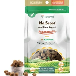 NaturVet Scoopables No Scoot Anal Gland Support Plus Pumpkins For Dogs, 11-oz