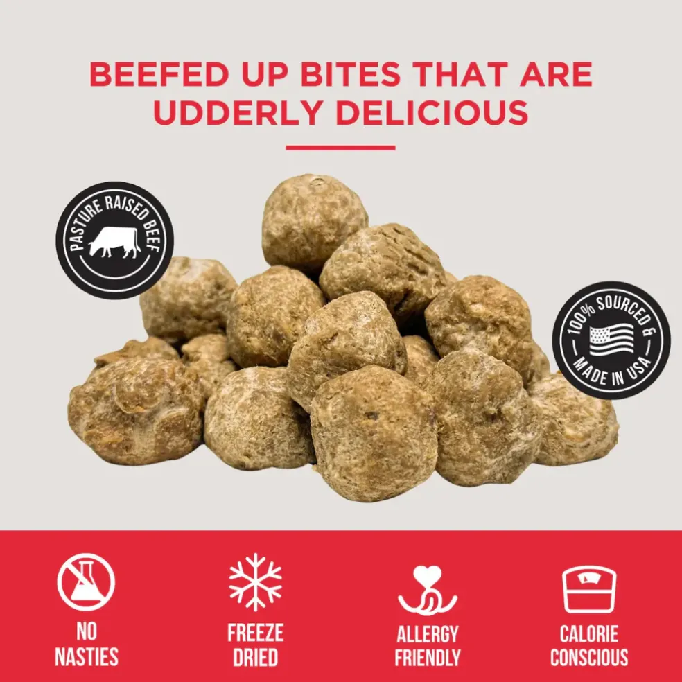 Nautral Rapport The Only Freeze Dried Beef Meatballs Dogs Need