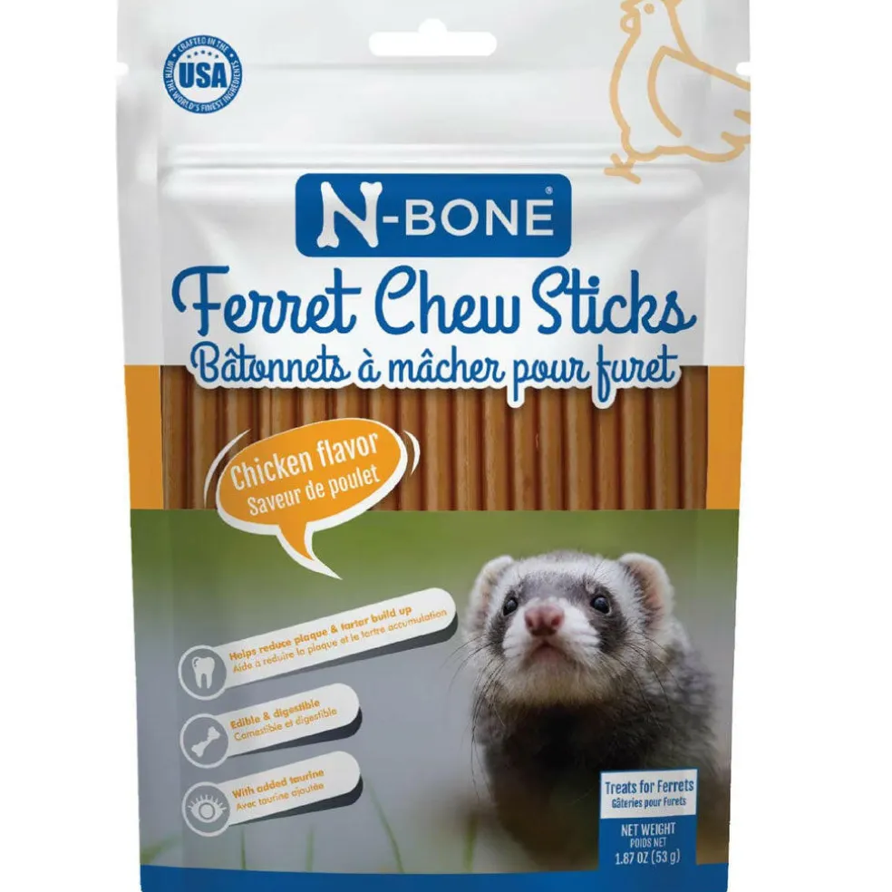 N-Bone Ferret Chew Sticks, 1.87-oz