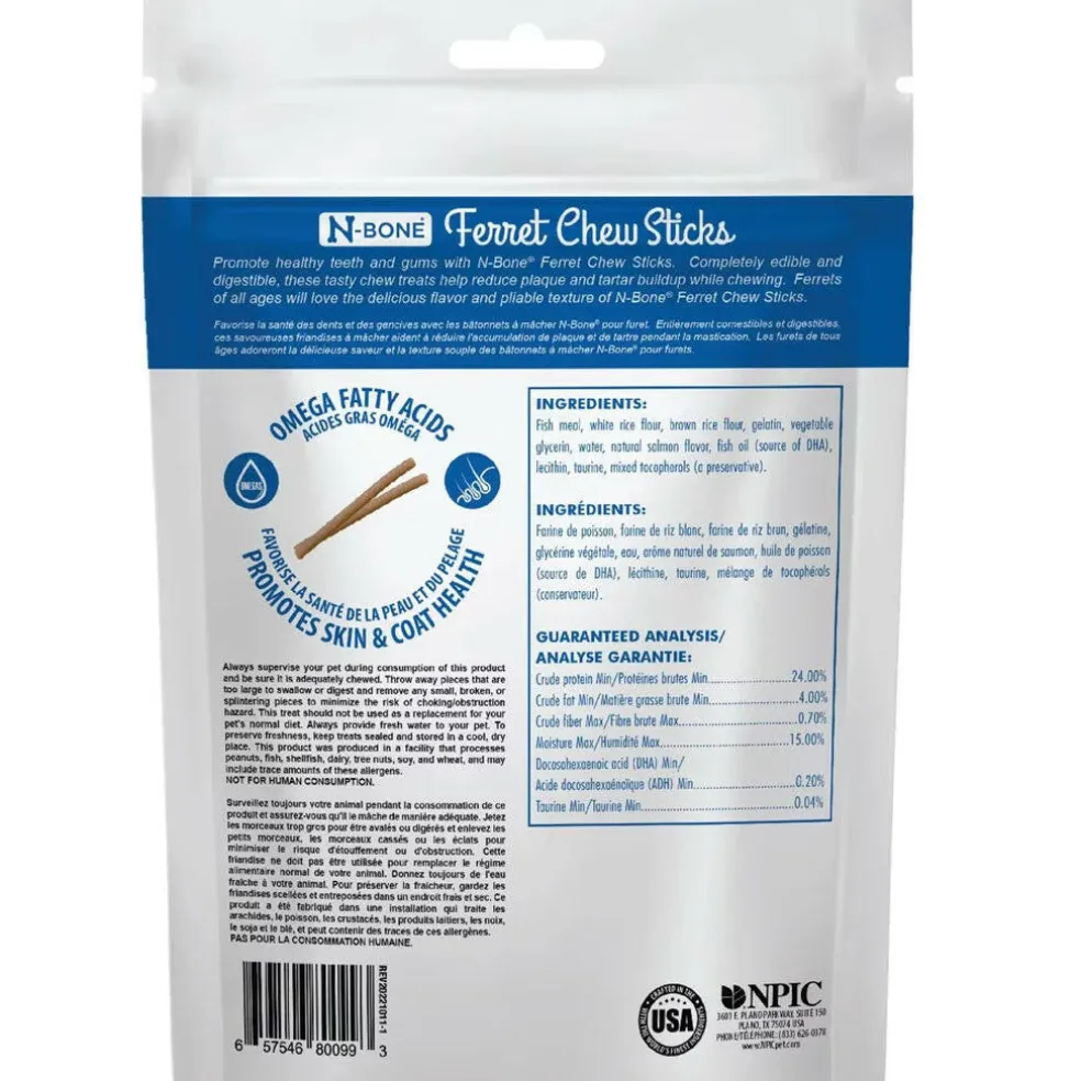 N-Bone Ferret Chew Sticks, 1.87-oz