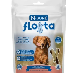 N-Bone FLOSSta Dual Action Beef Liver Flavor Dental Dog Chews