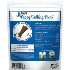 N-Bone Puppy Jumbo Teething Sticks for Large Breed Puppies, Chicken Flavor, 7 count