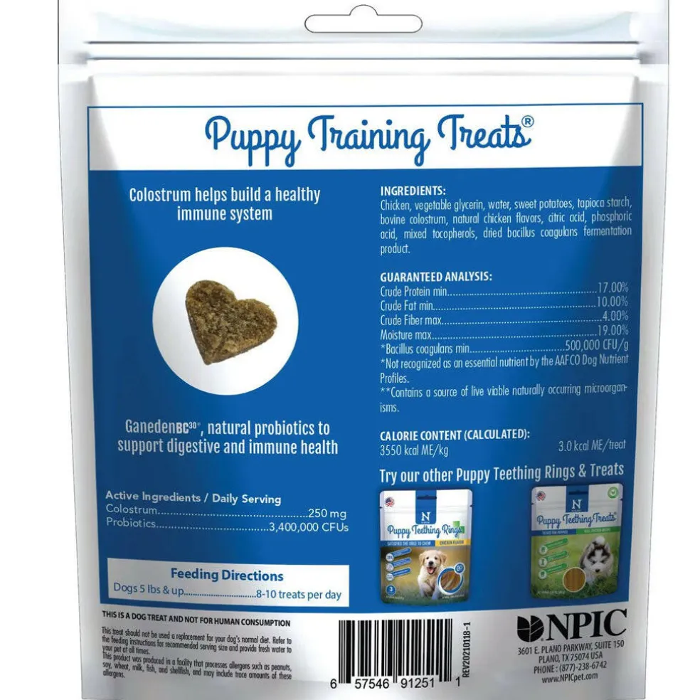 N-Bone Puppy Training Treats Chicken Flavor, 6-oz