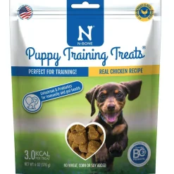 N-Bone Puppy Training Treats Chicken Flavor, 6-oz