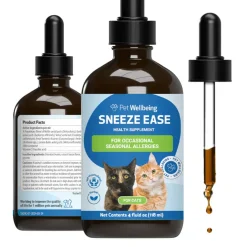 Nettle-Eyebright Gold - Seasonal Allergy Defense for Cats