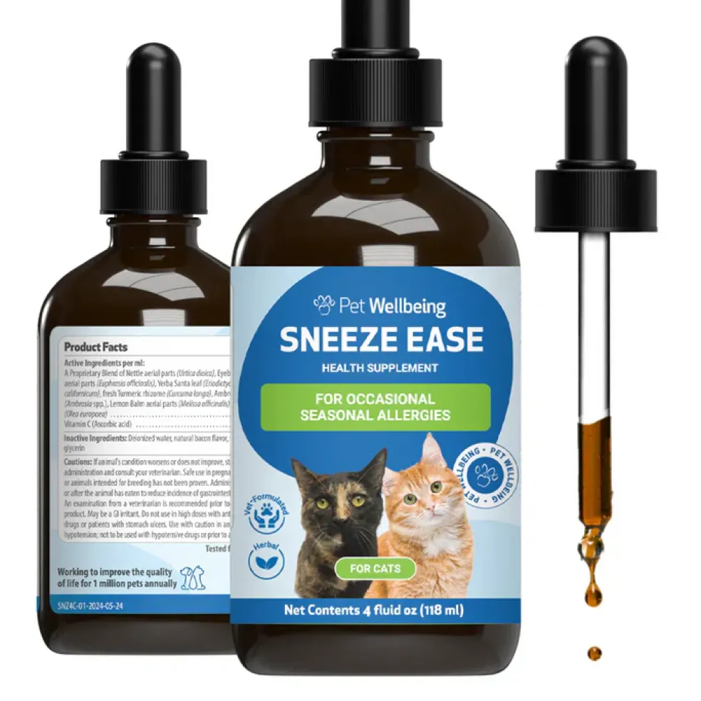 Nettle-Eyebright Gold - Seasonal Allergy Defense for Cats