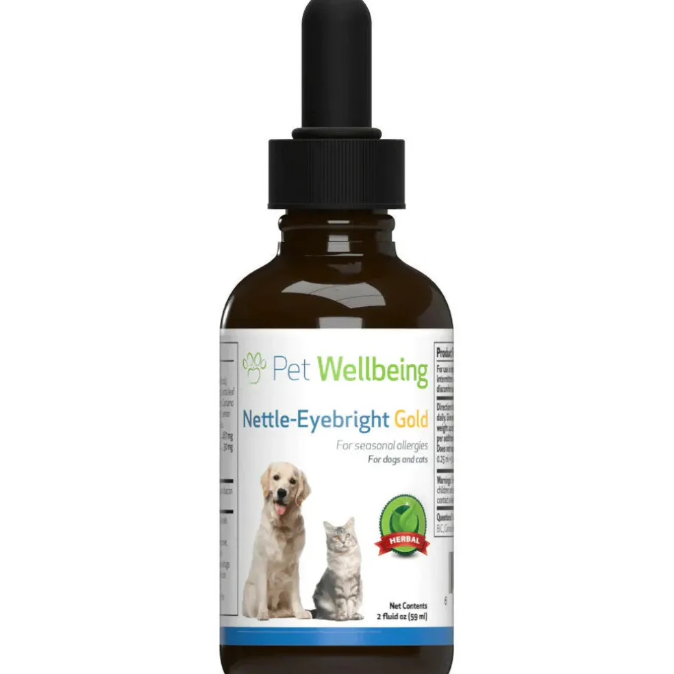 Nettle-Eyebright Gold - Seasonal Allergy Defense for Cats
