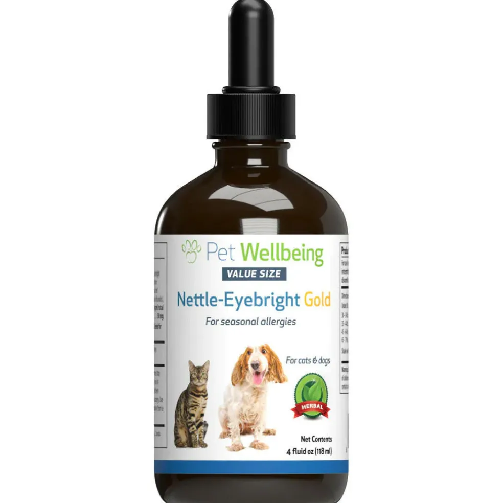 Nettle-Eyebright Gold - Seasonal Allergy Defense for Cats