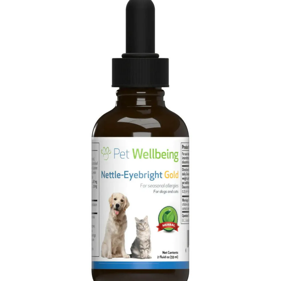 Nettle-Eyebright Gold - Seasonal Allergy Defense for Cats