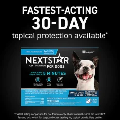 Nextstar Flea & Tick Topical for Small Dogs, 5-22 lbs