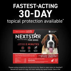 Nextstar Flea & Tick Topical for X-Large Dogs, 89-132 lbs