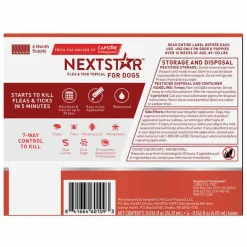 Nextstar Flea & Tick Topical for X-Large Dogs, 89-132 lbs