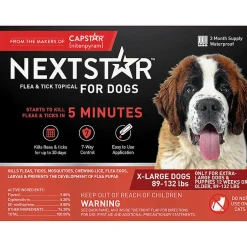 Nextstar Flea & Tick Topical for X-Large Dogs, 89-132 lbs