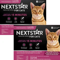 Nextstar Flea & Tick Topical for Cats & Kittens Over 3.5 lbs & 12 weeks age or older