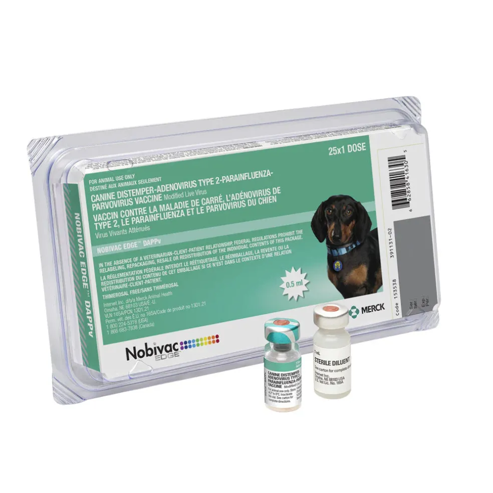 Nobivac Edge DAPPv Vaccine for Dogs, 25 Doses
