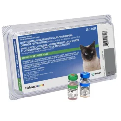 Nobivac Feline 1-HCPCH + FeLV Vaccine for Cats, 25 Doses
