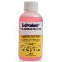 Nolvadent Oral Rinse For Oral Health & Fresh Breath - Dogs and Cats (4oz)