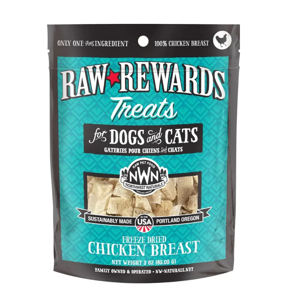 Northwest Naturals Freeze-Dried Chick Breast Treats for Dogs & Cats