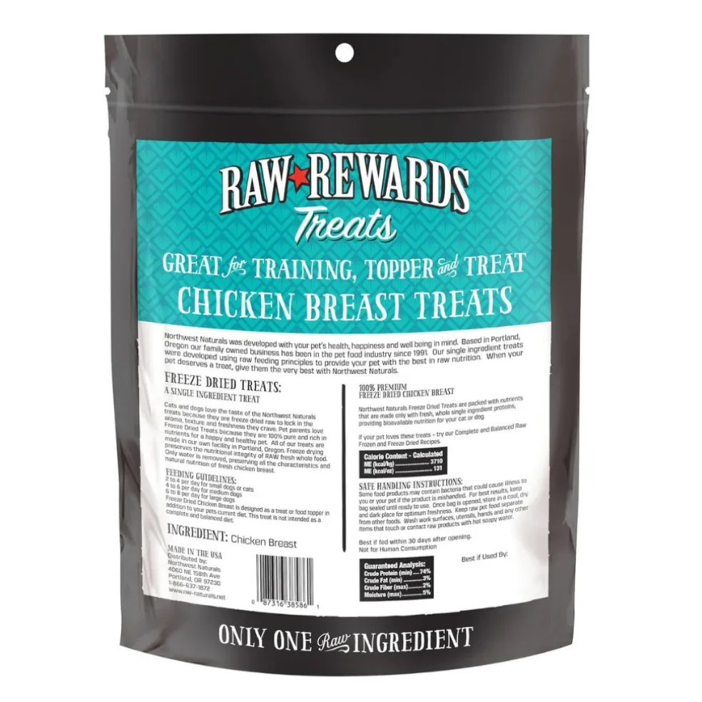 Northwest Naturals Freeze-Dried Chick Breast Treats for Dogs & Cats