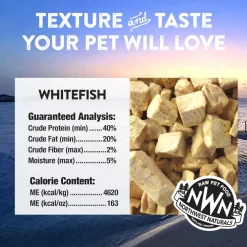 Northwest Naturals Freeze-Dried Whitefish Treats for Dogs & Cats (2.5 oz)