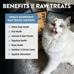 Northwest Naturals Freeze-Dried Whitefish Treats for Dogs & Cats (2.5 oz)