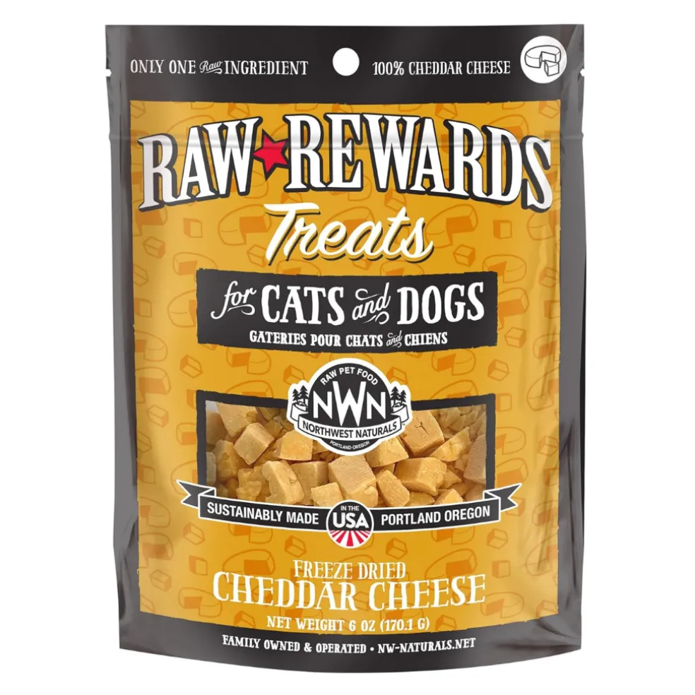 Northwest Naturals Freeze-Dried Cheddar Cheese Treats for Dogs & Cats (6 oz)