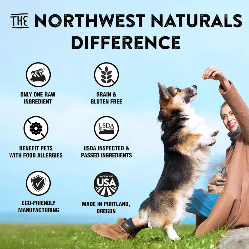 Northwest Naturals Freeze-Dried Shrimp Treats for Dogs & Cats (1 oz)