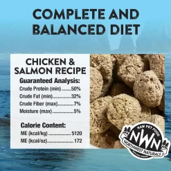 Northwest Naturals Freeze-Dried Nuggets Chicken & Salmon Recipe Raw Diets for Dogs