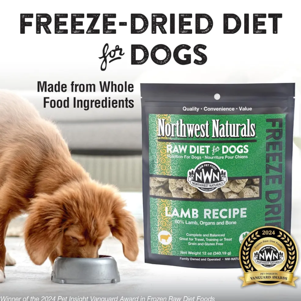 Northwest Naturals Freeze-Dried Nuggets Lamb Recipe Raw Diets for Dogs