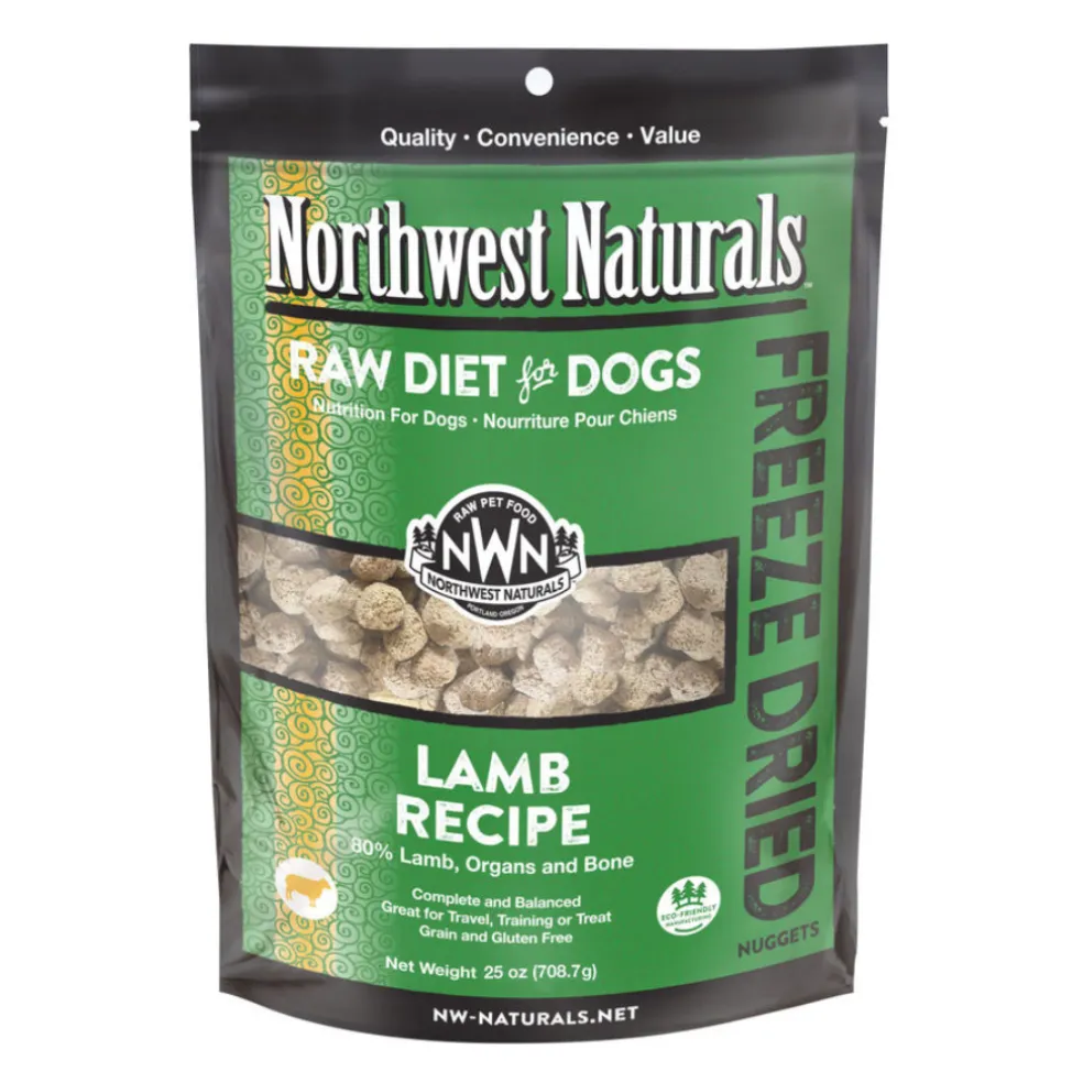 Northwest Naturals Freeze-Dried Nuggets Lamb Recipe Raw Diets for Dogs