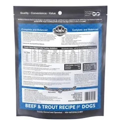 Northwest Naturals Freeze-Dried Nuggets Beef & Trout Recipe Raw Diets for Dogs