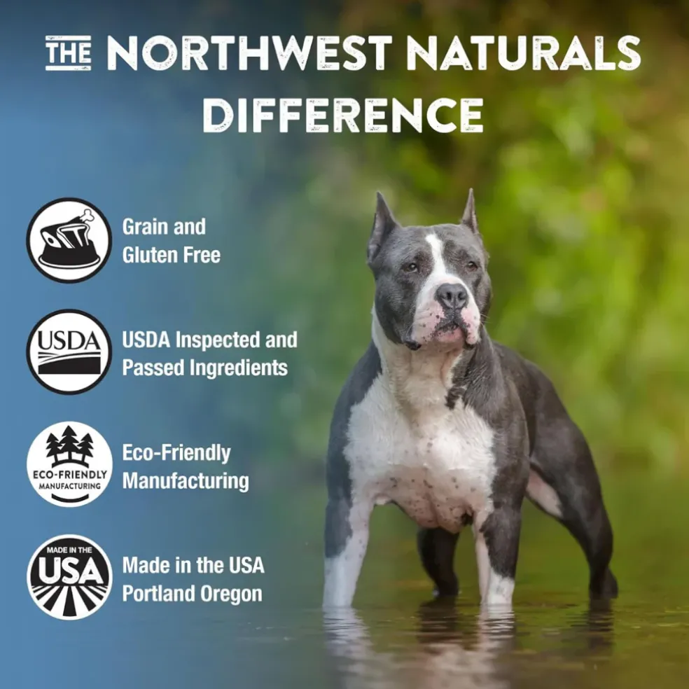 Northwest Naturals Freeze-Dried Nuggets Whitefish & Salmon Recipe Raw Diets for Dogs