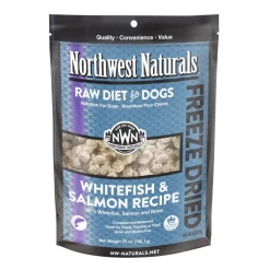 Northwest Naturals Freeze-Dried Nuggets Whitefish & Salmon Recipe Raw Diets for Dogs